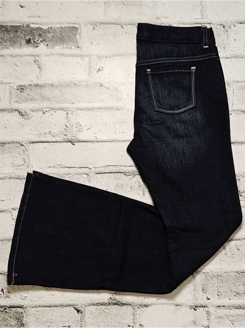 Old Navy Flare Jeans Size 14 Regular Dark Wash Stretch Denim NWT